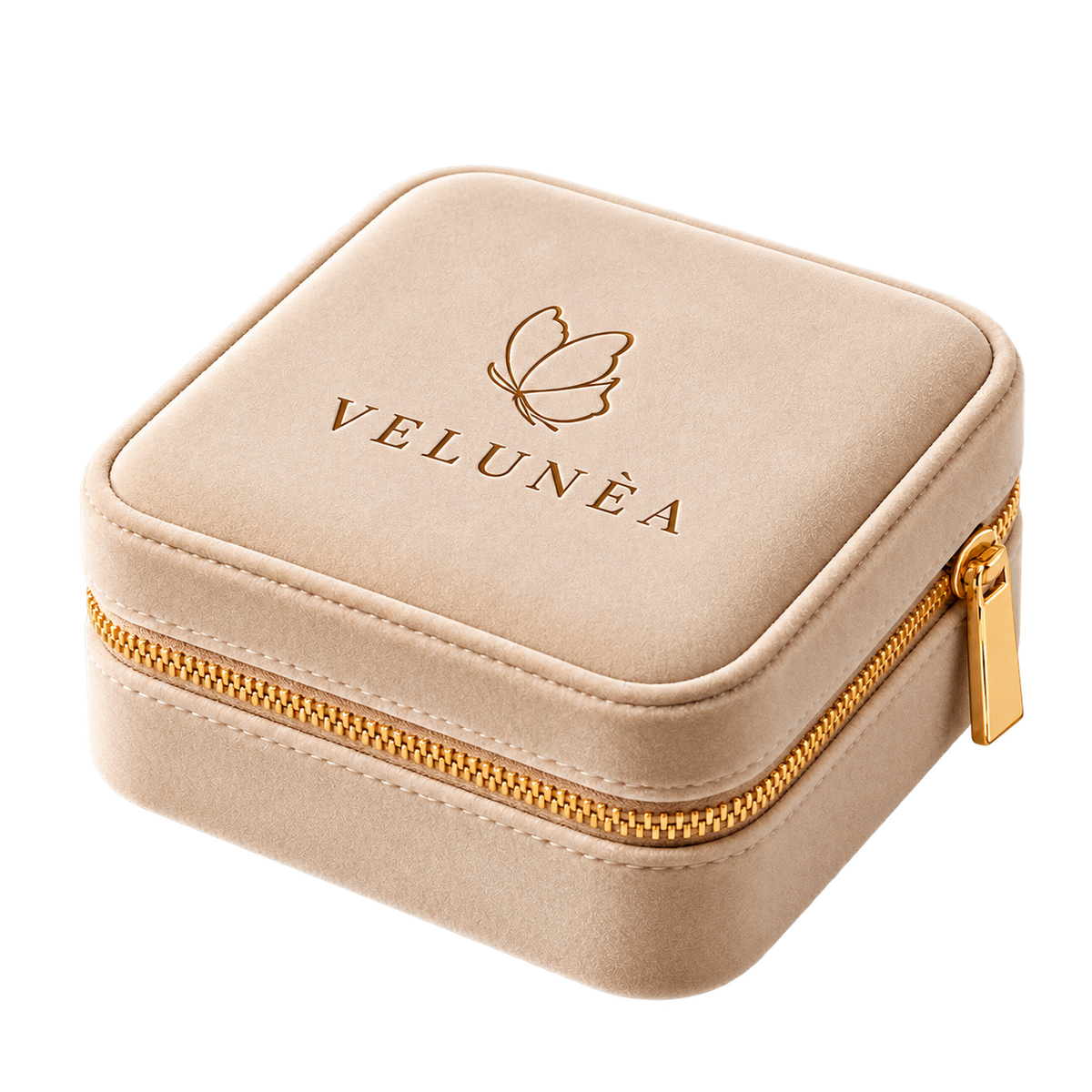 VELUNÈA JEWELRY BOX - CHAMPAGNE