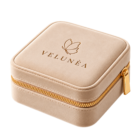 VELUNÈA JEWELRY BOX - CHAMPAGNE